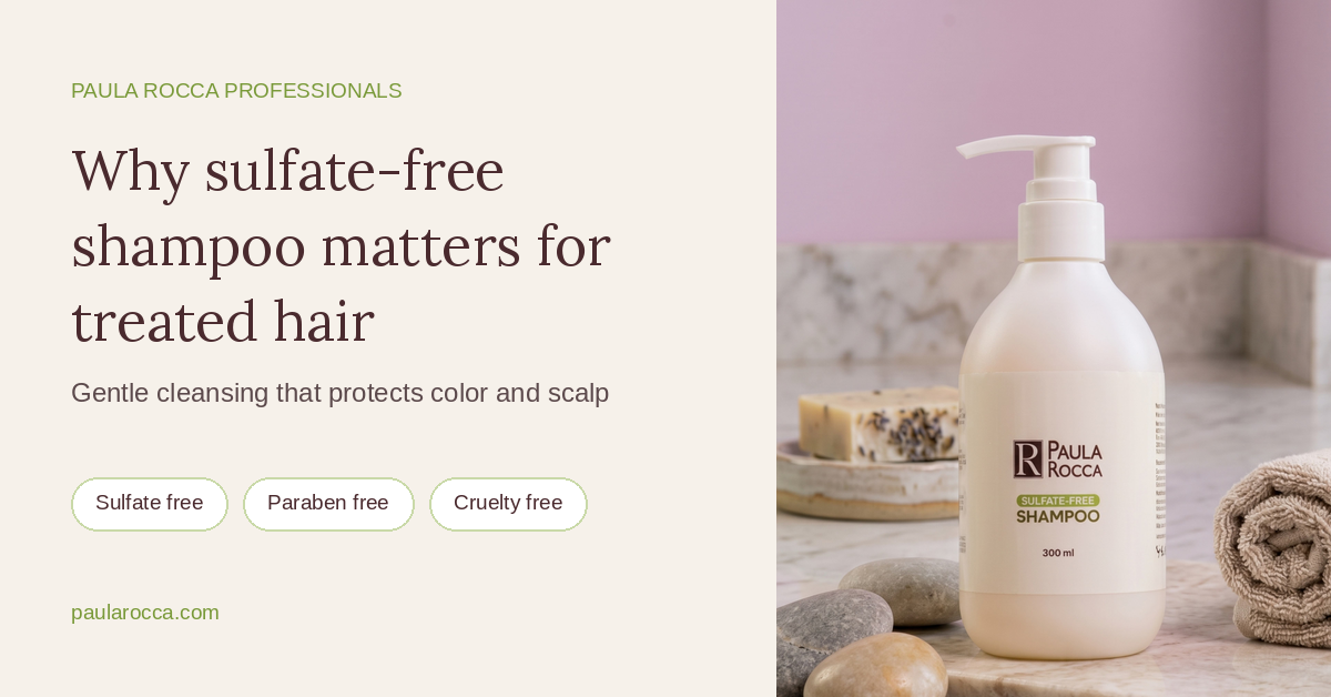 Why Sulfate-Free Shampoos Are a Must for Chemically Treated Hair