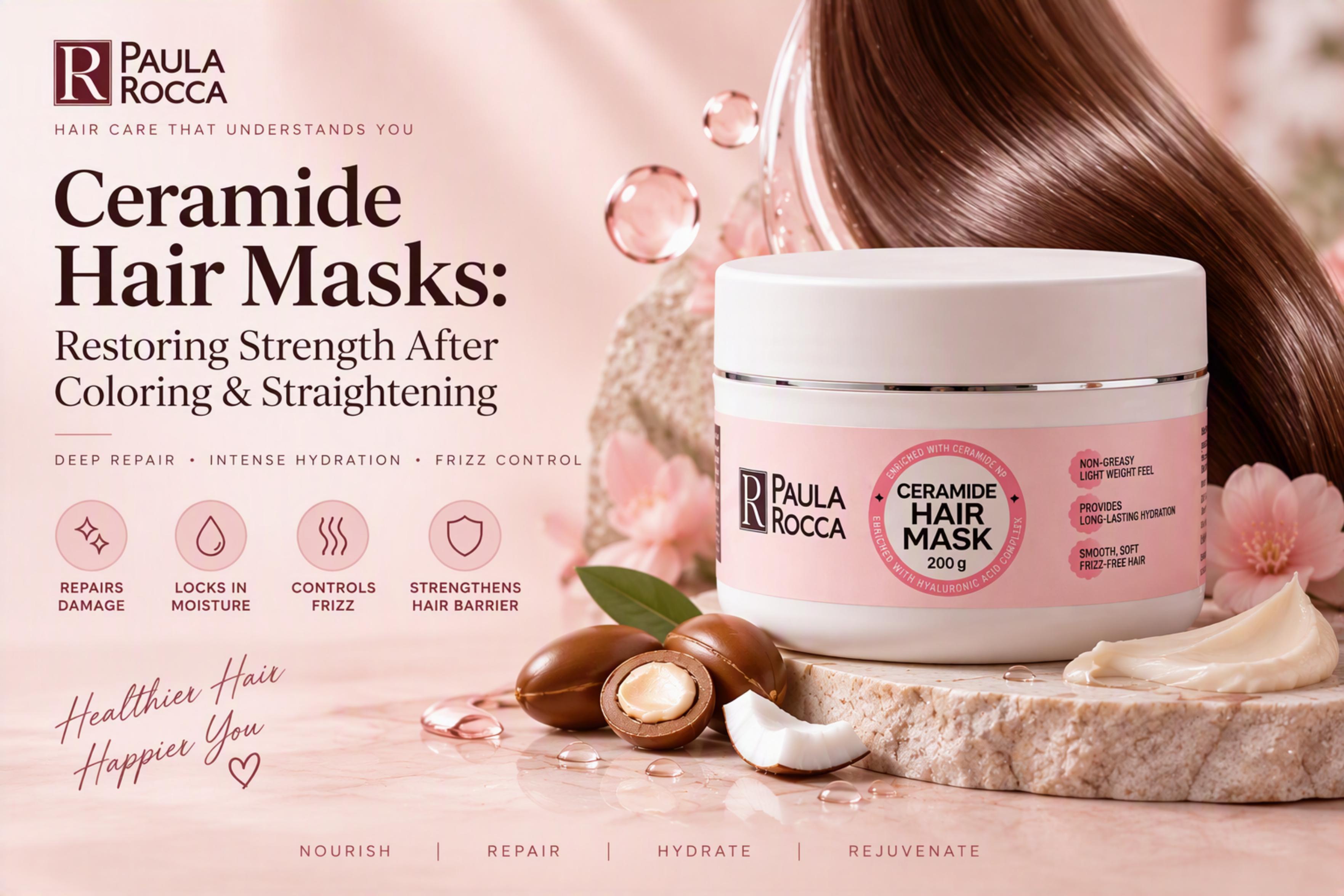 Ceramide Hair Masks: Restoring Strength After Coloring & Straightening